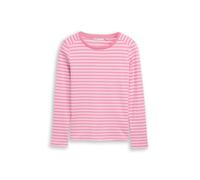 Denim Tom Tailor - Langarmshirt mit Streifenmuster tonal blush rose stripe - Gr. - XS