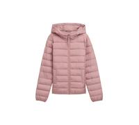 Tom Tailor Denim Regular Fit Steppjacke mit Kapuze in Rosa, Größe XS