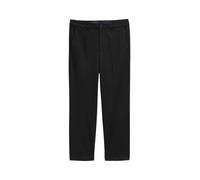 Denim Tom Tailor - Loose Fit Piqué Hose black - Gr. - 34