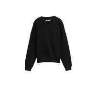 TOM TAILOR Denim Damen 1048336 Loose Fit Sweatshirt, 14482-Deep Black, S