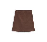 Denim Tom Tailor - Mini-Rock in Wildleder-Optik cool dark brown - Gr. - M