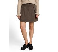 Denim Tom Tailor - Mini-Rock mit Karomuster small brown black check - Gr. - L