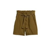 TOM TAILOR DENIM - Musselin Relaxed Shorts Golden Olive Green L