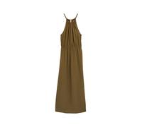 Denim Tom Tailor - Neckholder Maxi-Kleid golden olive green - Gr. - M