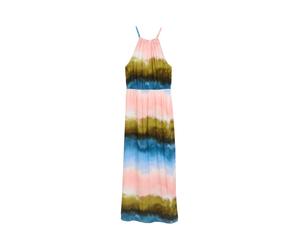 Denim Tom Tailor - Neckholder Maxi-Kleid watercolor print - Gr. - XL