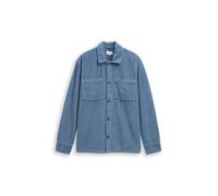 Denim Tom Tailor - Overshirt aus Cord dusty denim blue - Gr. - XXL