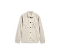 Denim Tom Tailor - Overshirt aus Cord greyish white - Gr. - XXL