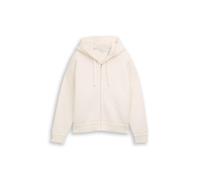 Denim Tom Tailor - Oversize Cardigan mit Kapuze Gardenia White - Gr. - S