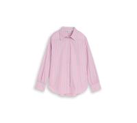 Denim Tom Tailor - Oversize Hemdbluse mit Streifenmuster pink blue white stripe - Gr. - S