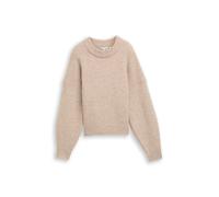 Denim Tom Tailor - Oversize Strickpullover cosy beige melange - Gr. - XL