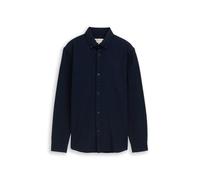 Denim Tom Tailor - Oxford Hemd mit Logo-Stickerei sky captain blue - Gr. - L