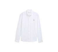 Denim Tom Tailor - Oxford Hemd mit Logo-Stickerei white - Gr. - S