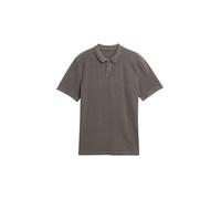 Denim Tom Tailor - Piqué Poloshirt im Washed Look pavement grey - Gr. - S