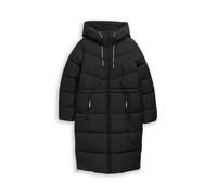 Tom Tailor Denim - Puffer-Mantel mit Kapuze deep black - Gr. - M