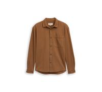 Tom Tailor Denim - Relaxed Fit Hemd mit Brusttasche golden clay - Gr. - L