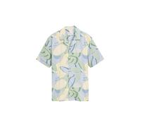 Denim Tom Tailor - Relaxed Fit Kurzarmhemd im Hawaii-Look colorful big tropical print - Gr. - L