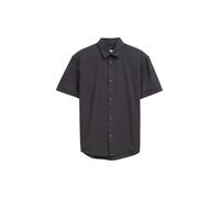 Denim Tom Tailor - Relaxed Fit Kurzarmhemd mit Struktur grey colored dots structure - Gr. - S