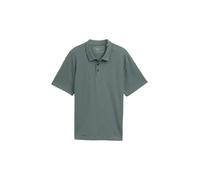 Tom Tailor Denim - Relaxed Fit Poloshirt in Waffel-Optik washed jasper green - Gr. - M