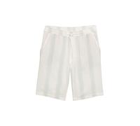 TOM TAILOR DENIM - Relaxed Fit Shorts aus Baumwolle off white big structure stripe S