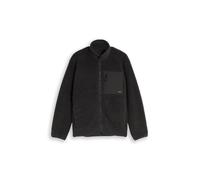 Denim Tom Tailor - Relaxed Fit Teddy Jacke Coal Mine Grey - Gr. - XXL