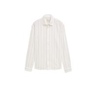 Tom Tailor Denim - Relaxed Fitted Hemd mit Streifenmuster off white structured stripe - Gr. - S