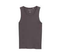 Denim Tom Tailor - Ripp Tanktop aus Baumwolle pavement grey - Gr. - XXL
