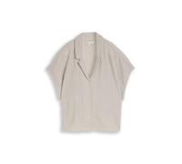 Denim Tom Tailor - Seersucker Resort Hemdbluse cloud grey - Gr. - S