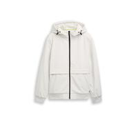 Denim Tom Tailor - Softshell Jacke mit Kapuze light dawn grey - Gr. - XL