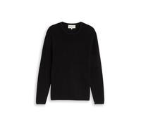 Denim Tom Tailor - Strickpullover aus Baumwolle Black - Gr. - XL