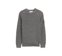 Denim Tom Tailor - Strickpullover mit Struktur black salt and pepper mouline - Gr. - M