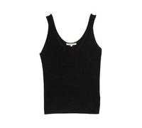 Denim Tom Tailor - Stricktop mit V-Ausschnitt deep black - Gr. - XS