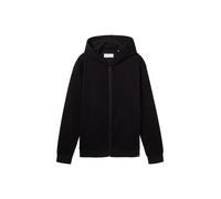 Denim Tom Tailor - Strukturierte Sweatjacke black - Gr. - S