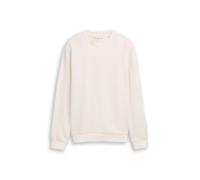 Denim Tom Tailor - Sweatshirt aus Baumwolle wool white - Gr. - L