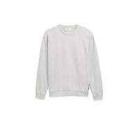 Denim Tom Tailor - Sweatshirt mit Logo-Badge chalk grey - Gr. - XXL