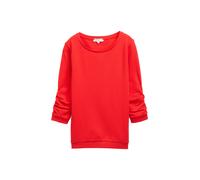 Denim Tom Tailor - Sweatshirt mit Raffungen scarlet red - Gr. - XXL