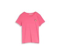 Denim Tom Tailor - T-Shirt mit Print soft bright pink - Gr. - XS