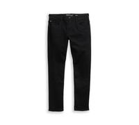 Straight-Jeans TOM TAILOR DENIM, Herren, Gr. 30, Länge 30, blau (schwarz schwarz denim), Denim/Jeans, Obermaterial: 75% Baumwolle, 20% Polyester, 3% Viskose, 2% sonstige Fasern. Futter: 65% Polyester,