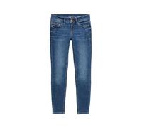 TOM TAILOR Denim Damen Jona Extra Skinny Jeans in Ankle-Länge, 10119 - Used Mid Stone Blue Denim, 32