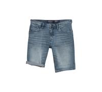Denim Tom Tailor - TTPIERS SLIM Jeans Shorts mit Stretch mid stone blue grey denim - Gr. - XS