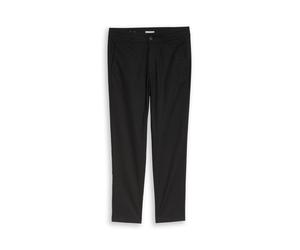 Denim Tom Tailor - TTTAPERED Relaxed Chino Hose mit Leinenanteil black - Gr. - XL