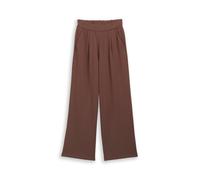 Tom Tailor Denim - Wide Leg Hose soft chocolate brown - Gr. - S