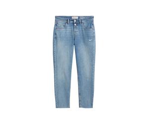 Denim trouser, boyfriend fit, cropped length, mid waist, cut fri STRETCH LIGHT BLUE WASH 28/30 STRETCH LIGHT BLUE WASH