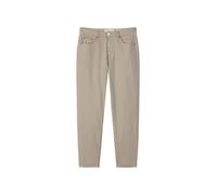 Denim trouser, slim fit, cropped length, high waist, ironed pleats Violett 27_i /32