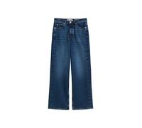 Denim trouser, wide fit, culotte length, high waist AUTHENTIC DARK SEA BLUE WASH 26/32 AUTHENTIC DARK SEA BLUE WASH