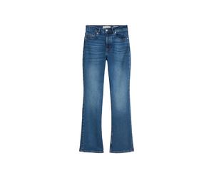 Denim trousers, high waist, flared fit, regular length RETRO BLUE WASH 27/30 RETRO BLUE WASH