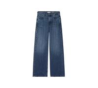 Marc O'Polo Denim High Rise Relaxed Fit Jeans mit Brand-Detail in Jeans, Größe 32/32