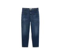 Boyfriend-Jeans MARC O'POLO "aus Bio-Baumwolle-Lyocell-Stretch", Damen, Gr. 29, Länge 34, dunkelblau, Obermaterial: 72% Baumwolle, 27% Lyocell, 1% Elasthan, unifarben, loose fit knöchelfrei, Jeans (46