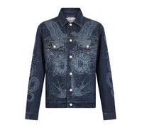 Denim Trucker Jacket Jacquard Monogram 2XL