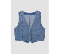 Denim-Weste mit Glitzer-Finishing 146/152 blau 2164841.54Z4.146_152