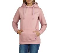 DENIMFY Hoodie Damen Regular Fit DFEmma Kapuzenpullover Pullover Cross-Over Kragen Rose 3XL, Größe:3XL, Farbe:Antique Rose (13300)